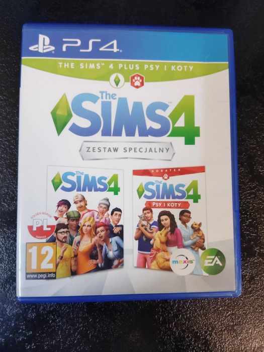 The Sims 4 Psy i Koty PS4 Polskie napisy w grze / Polska okładka