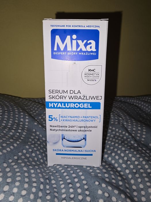 Mixa nawilżający serum do skóry wrażliwej, suchej i normalnej