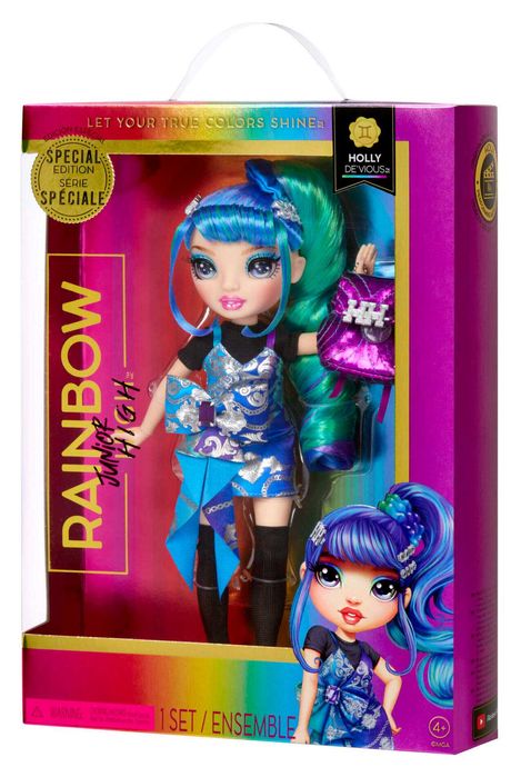 Rainbow High: Junior High - Specjalna edycja  Doll- Holly De lalka