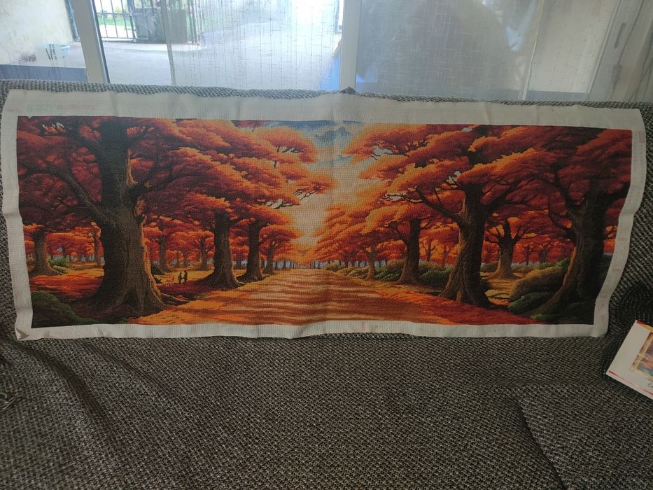 Quadro em ponto cruz  sem moldura