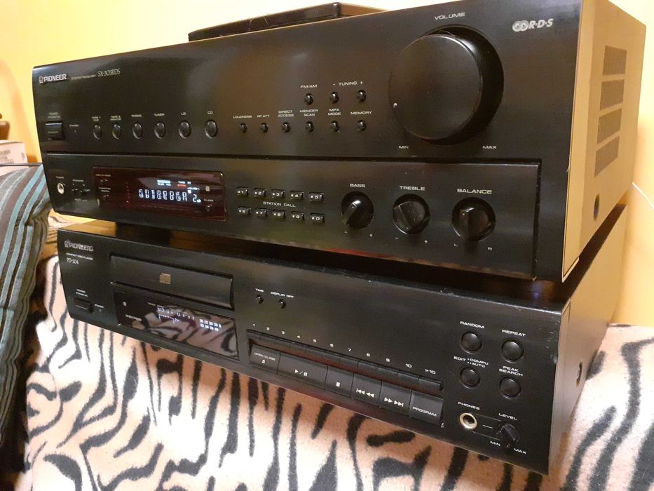 Pioneer zestaw Hi-Fi Amplituner SX-303RDS+odtwarzacz CD Pioneer PD-204
