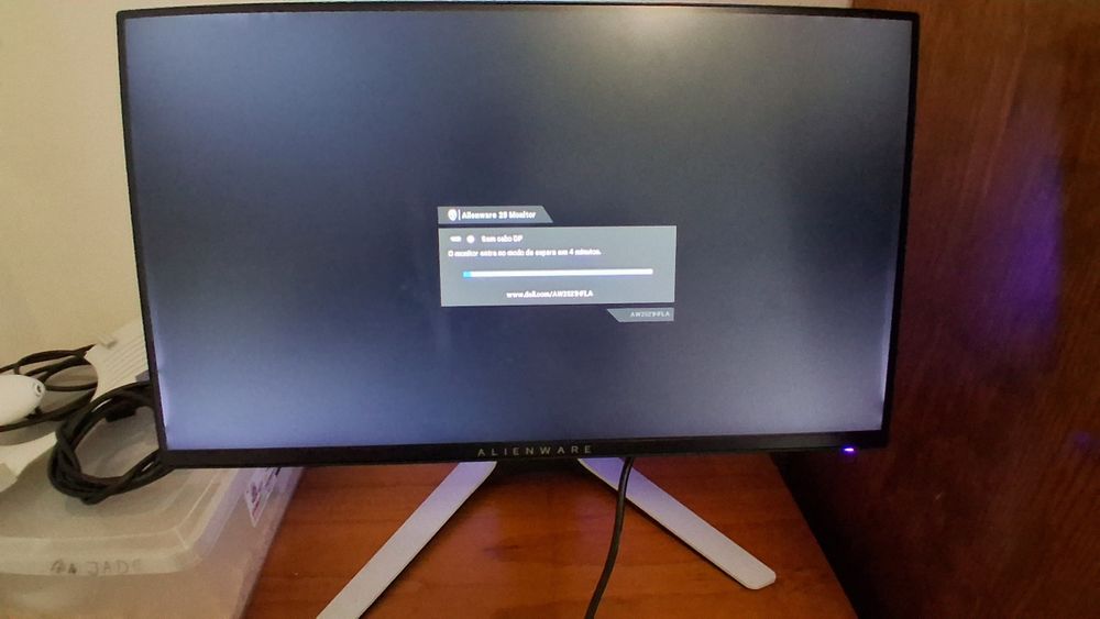 Monitor alienware 240hz 1ms 25 polegadas