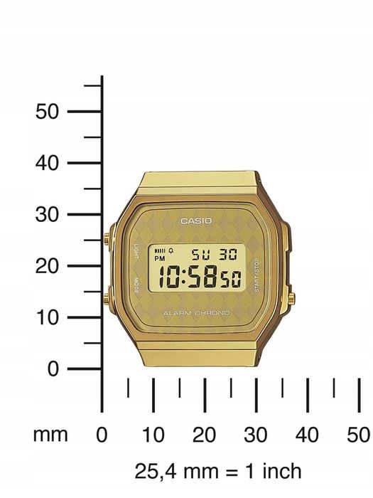 Zegarek damski Casio Vintage A168WG-9EF złoty