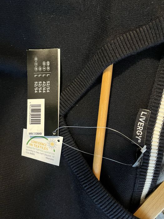 Sweter męski czarny  rozm.L