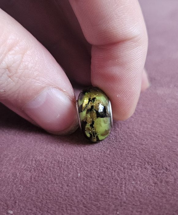Charms/ Koralik modułowy a'la szklany