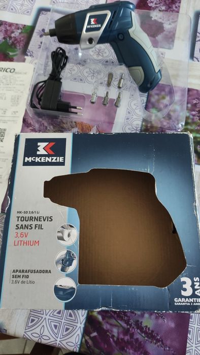 Aparafusadora  sem fio