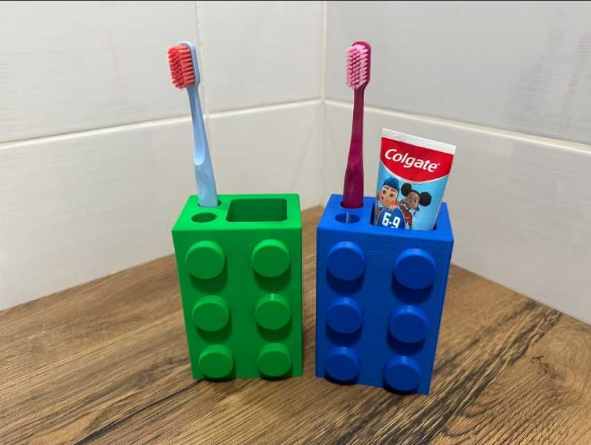 Stojak na szczoteczki do zębów LEGO