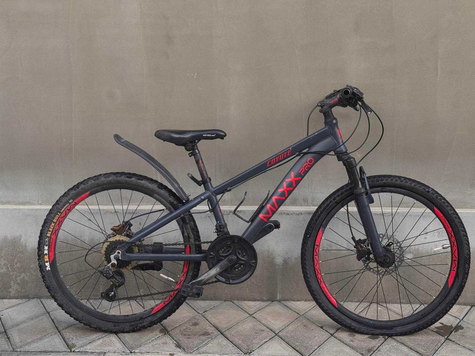 Підлітковий велосипед MaxxPro Coyote 24" / Гідравліка / Алюміній