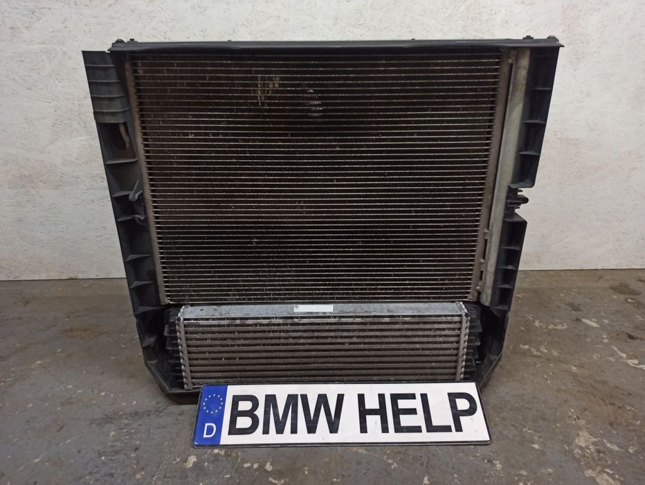 Радиатор Кассета Вентилятор Диффузор БМВ Е70 Е71 М57 Разборка BMW HELP