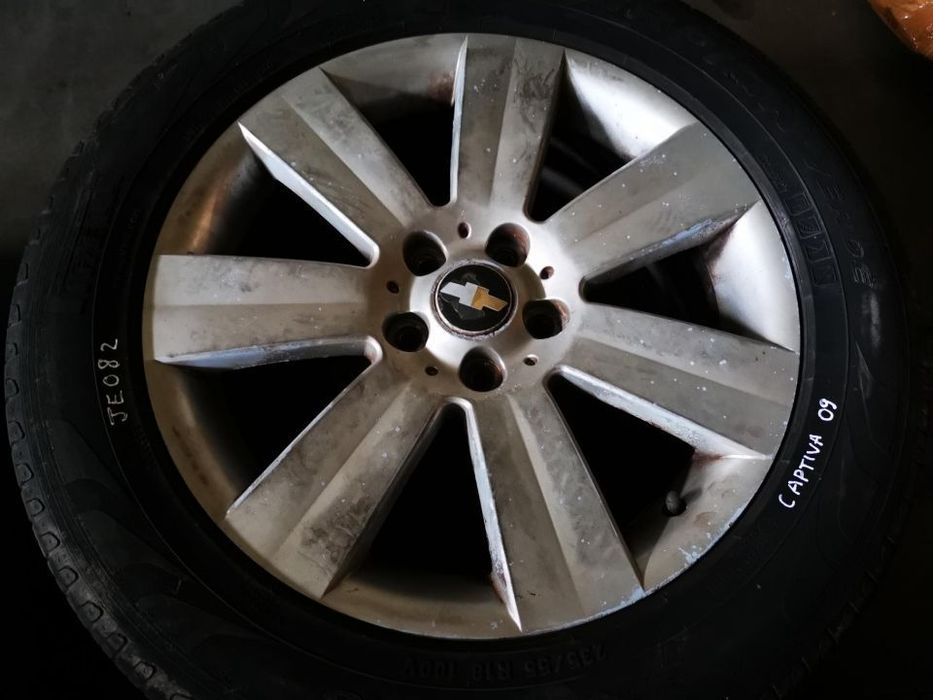 CHEVROLET CAPTIVA 2009 JANTES 18 POLEGADAS JE082