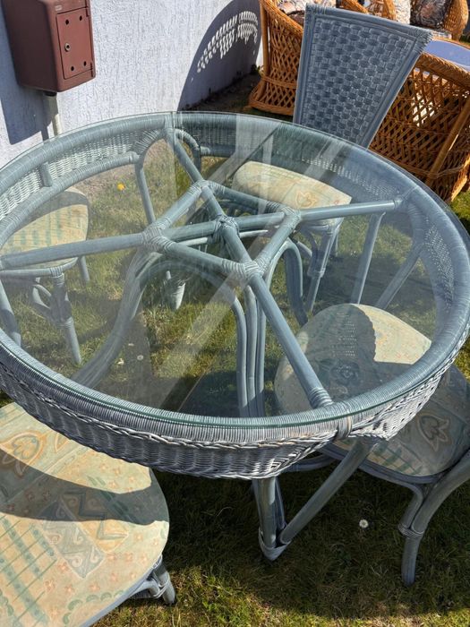 Przepiekne male meble ogrodowe rattan lub na taras