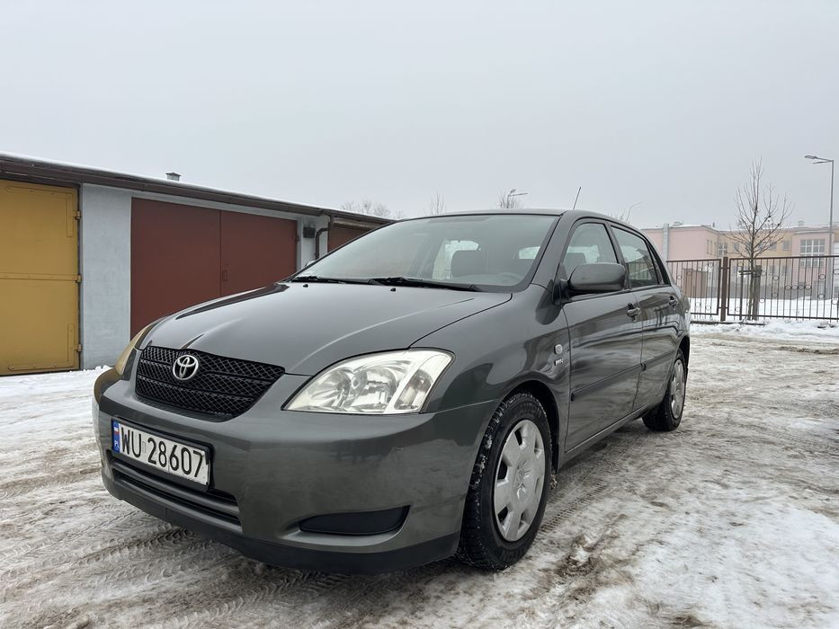 Toyota Corolla 1.4 benzyna | 2004 | 5 drzwi | Ekonomiczna i niezawodna