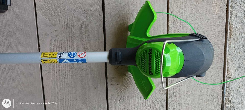 Sprzedam podkaszarkę G24X2LT Greenworks 48v,2x Aku,ładowarka