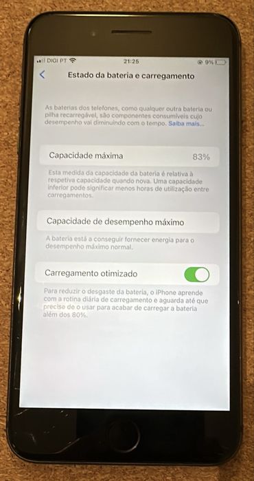 Iphone 8 plus em excelente estado