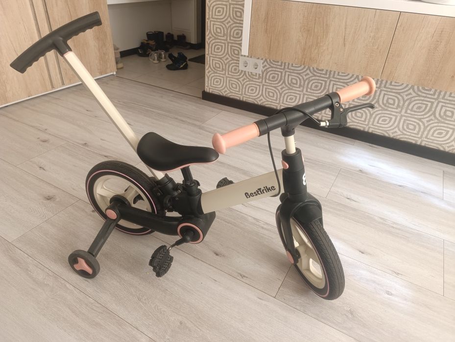 Дитячий велосипед BestTrike 3в1 з батьківською ручкою | відмінний стан