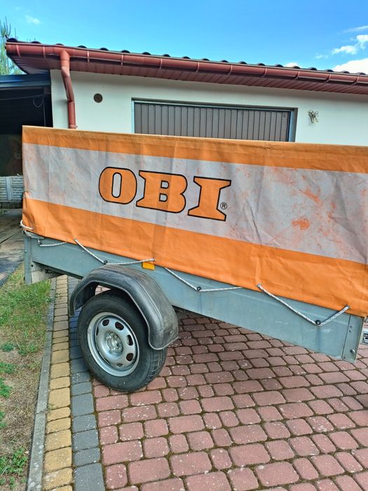 STEMA przyczepa przyczepka z plandeką do samochodów osobowych