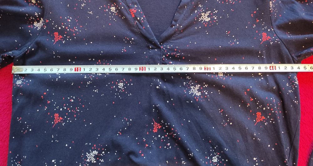 Granatowa bluzka Moodo