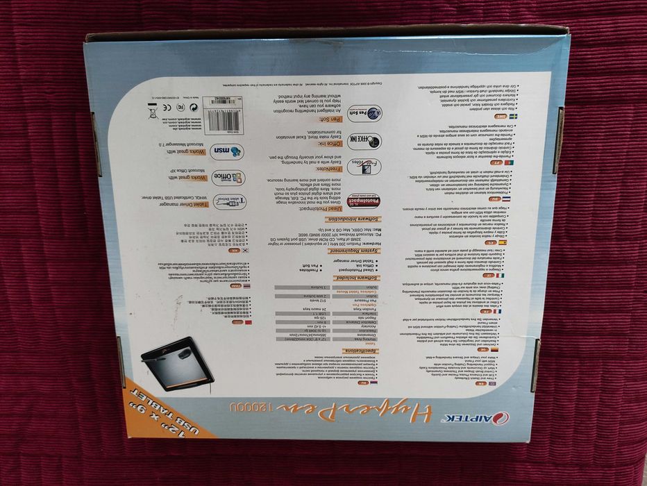 Tablet Desenho AIPTEK HyperPen 12000U