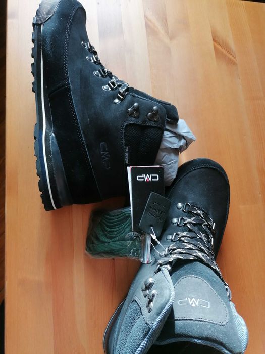 Buty CMP Trekkingi Heka Hiking WP NERO-B.GESSO rozmiar 45 NOWE