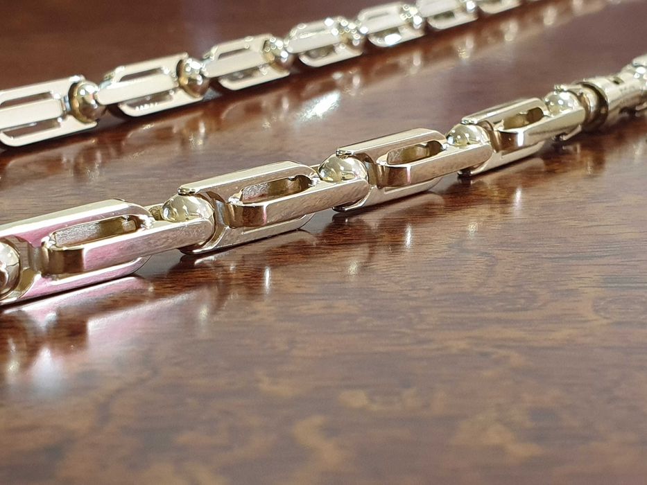 Złoty Łańcuch- 66,7 gram - próba 585. - NAJNOWSZA KOLEKCJA " KC " .