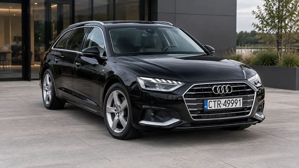 Audi A4 Avant TDI mHEV, Automat, Skóra, Virtual Cockpit, Matrix, Panorama, Opony zim