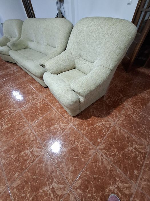 Conjunto de 3 sofás