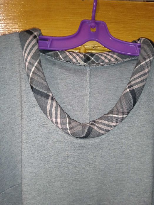 Сукня трикотажна на короткий рукав