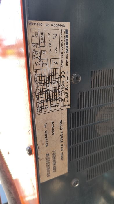 Kemppi weldforce kps 3500 migomat spawarka