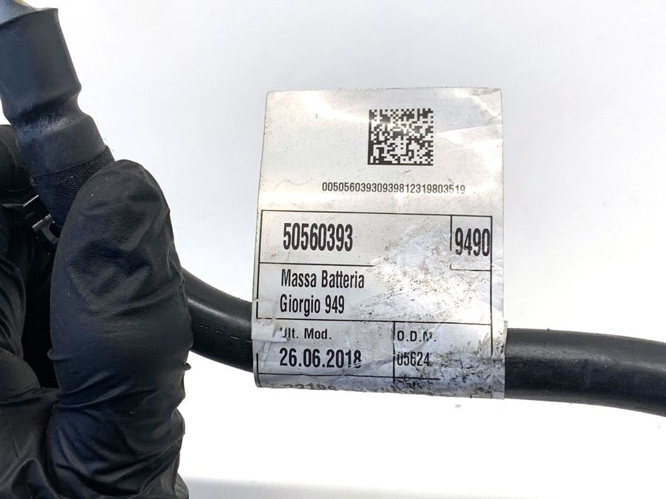 KLEMA MINUS ALFA STELVIO 50560393 2.0 280KM PRZEWÓD AKUMULATORA