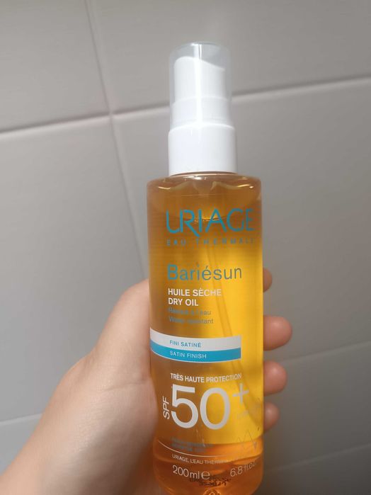 Novo Uriage protetor solar óleo 50+