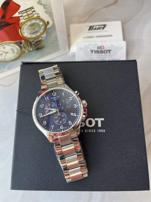 Гарантія 2 роки! Чоловічий годинник TISSOT T116.617.11.047.01 Chrono XL