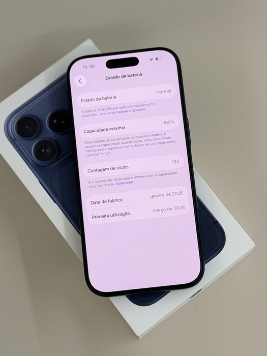 Iphone 17 Pro 256Gb Azul Ac/ Retoma