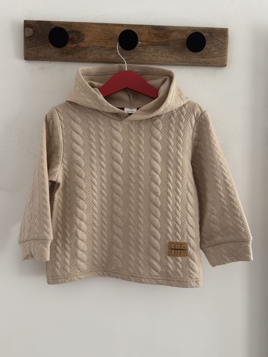 Beżowy dres dla dziewczynki 92/98