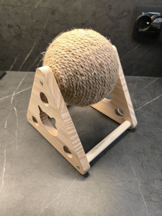 Drapak obrotowy kula