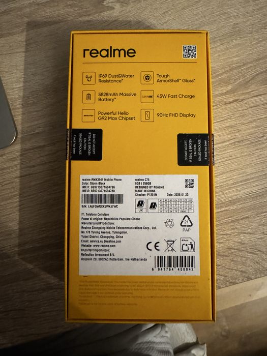 Nowy Realme C75 8GB/265GB