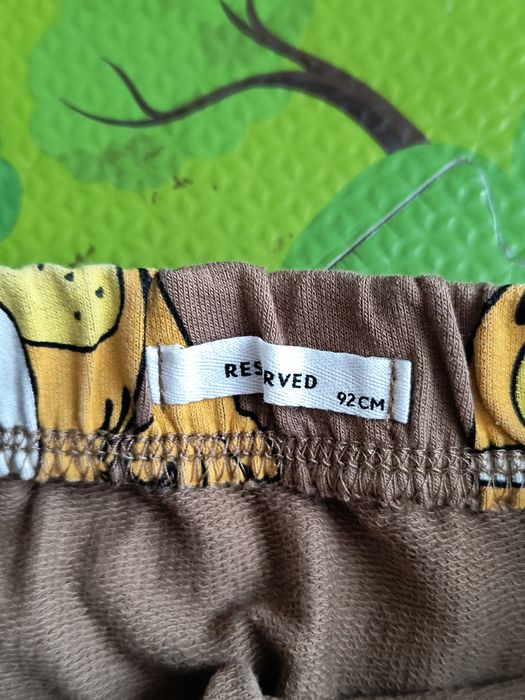 Komplet bluzka długi rękaw spodnie baggy Rezerved 92/98