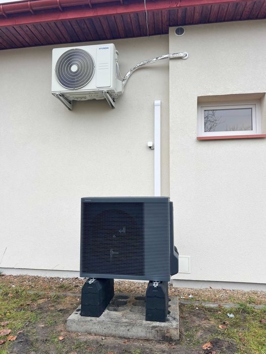 Pompa ciepła Panasonic 9kw z montażem na gotowo!
