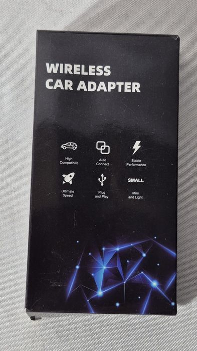 WYPRZEDAŻ Bezprzewodowy adapter samochodowy carplay android auto 2w1