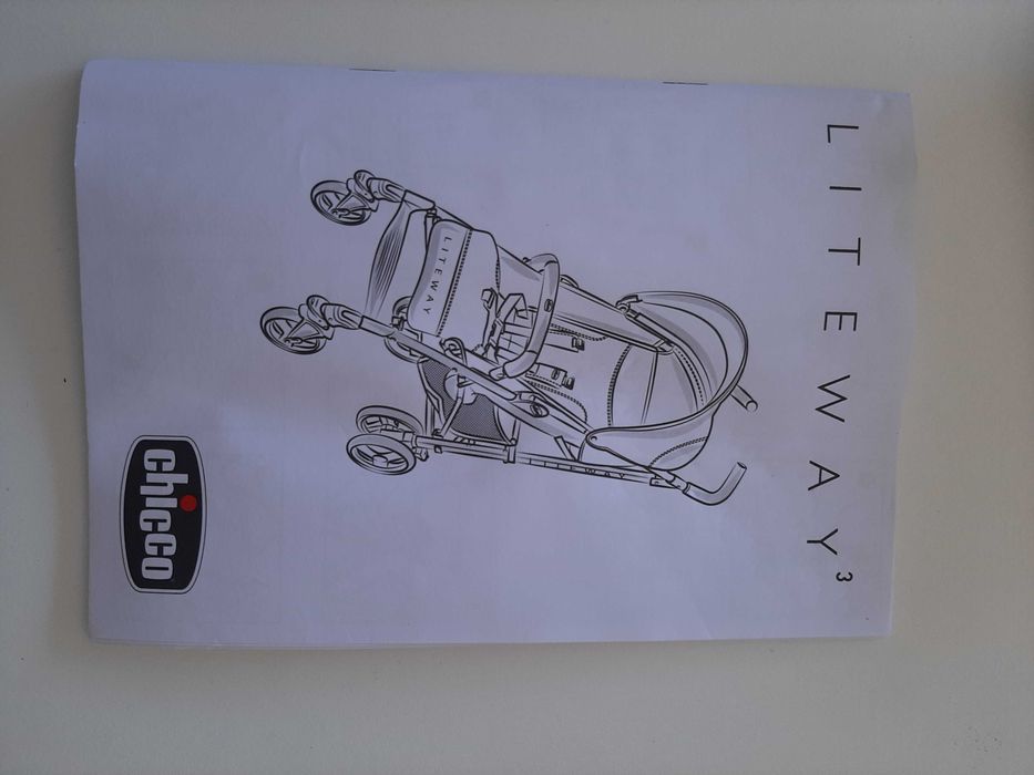 Carrinho de Passeio Chicco Liteway - Como novo436987176461936643