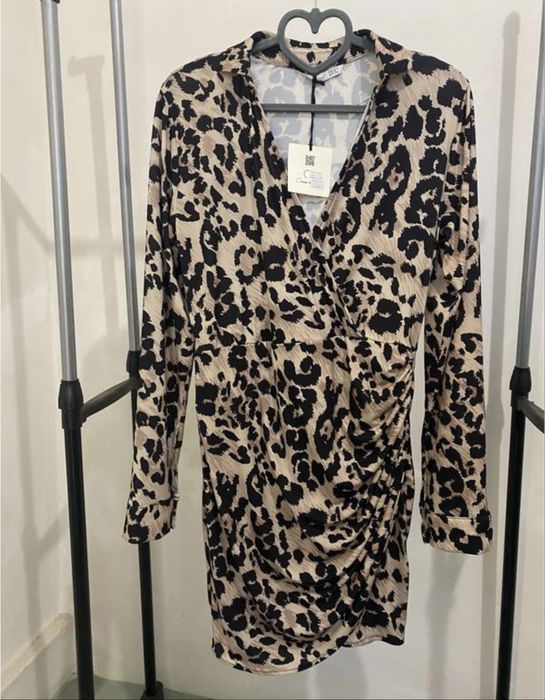Леопард сукня ( Нова )