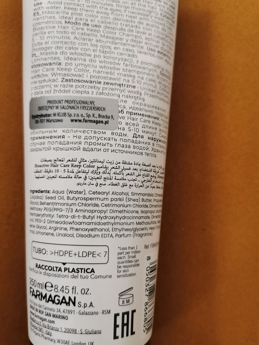 Keep color Bioactive Hair Care