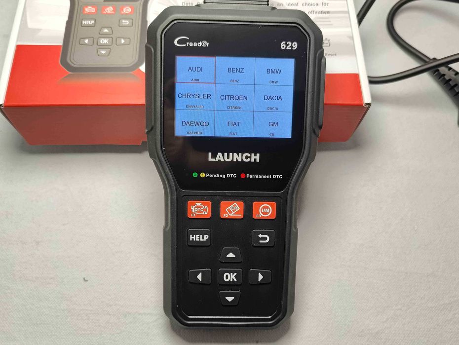Máquina diagnóstico Leitor OBD 2 Launch Creader CR629