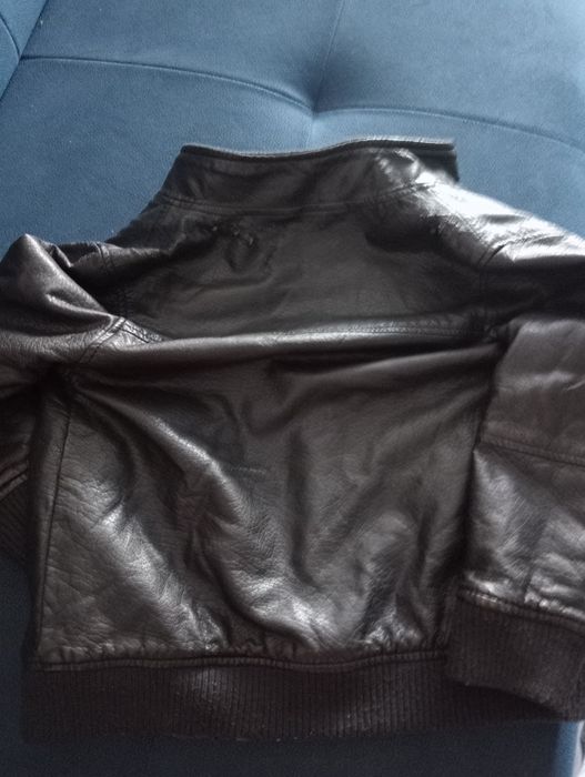 Kurtka skórzana chłopięca