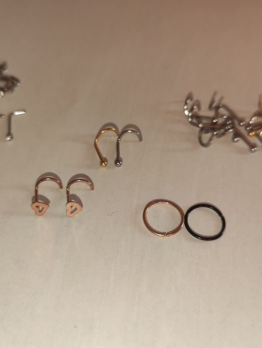 Пирсинги в нос много вариантов