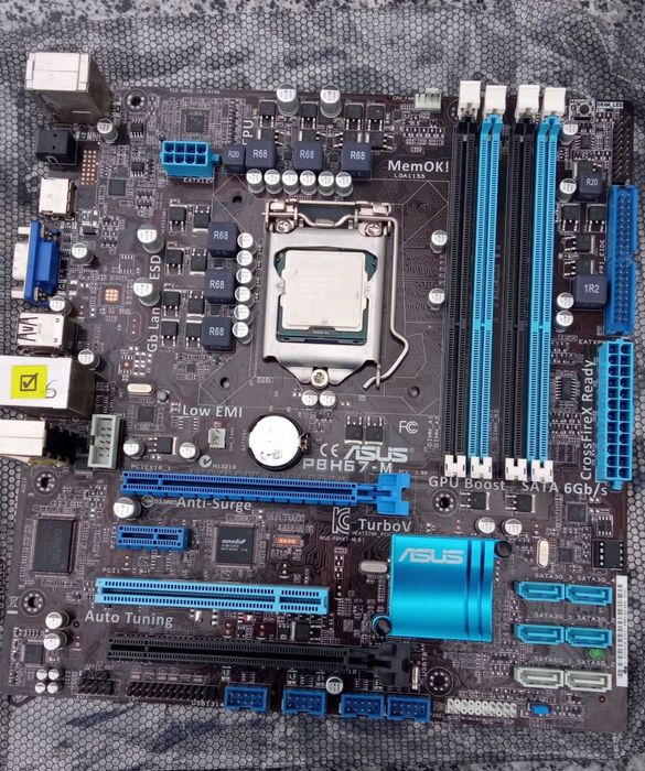 Материнская плата ASUS P8H67-M, s1155
