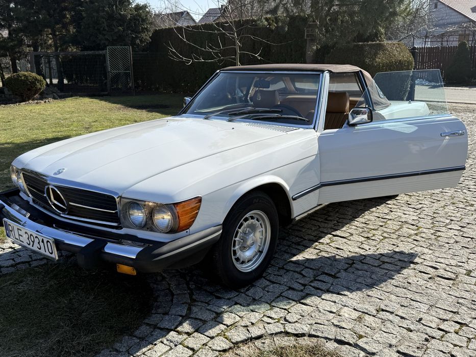 Mercedes sl 450  r 107  zamiana