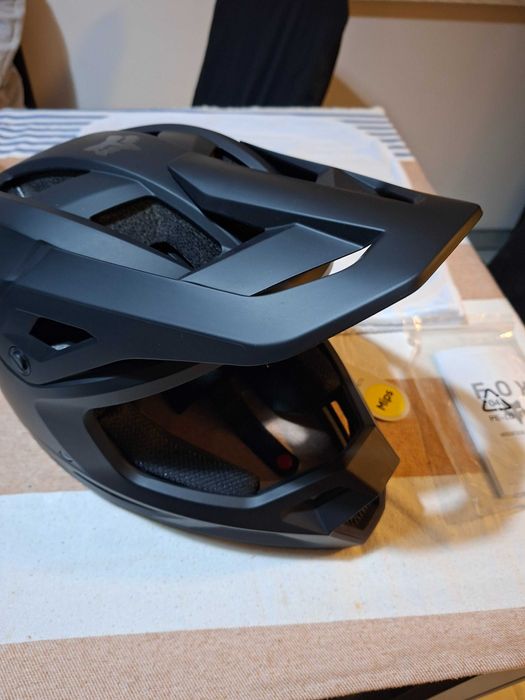 Kask rowerowy Fox Rampage matte black L