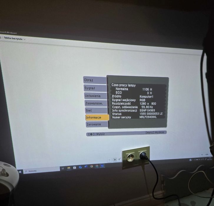 Projektor interaktywny EPSON