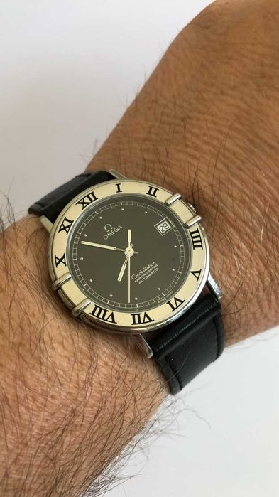 Omega Constellation Chronometer Automatic, czarny, SUPER