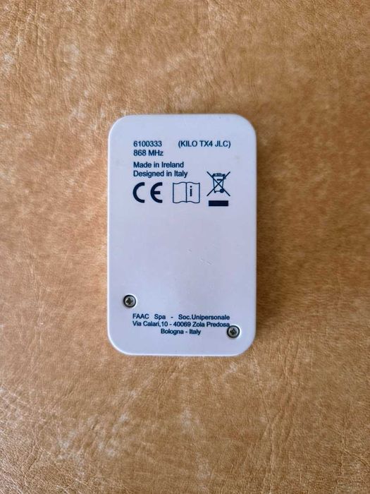 Comando de portão Genius KILO TX4 JLC 868 MHz - 4 canais